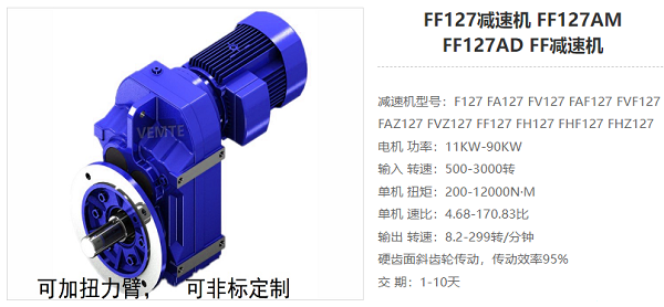 FF127減速電機